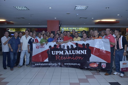 UPM Alumni Semenggok turn up this reunion
