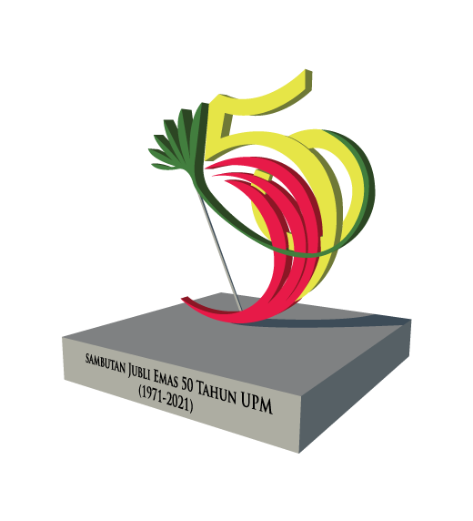 UPM 50th Golden Jubilee Sculpture Symbolic of the Value of a History